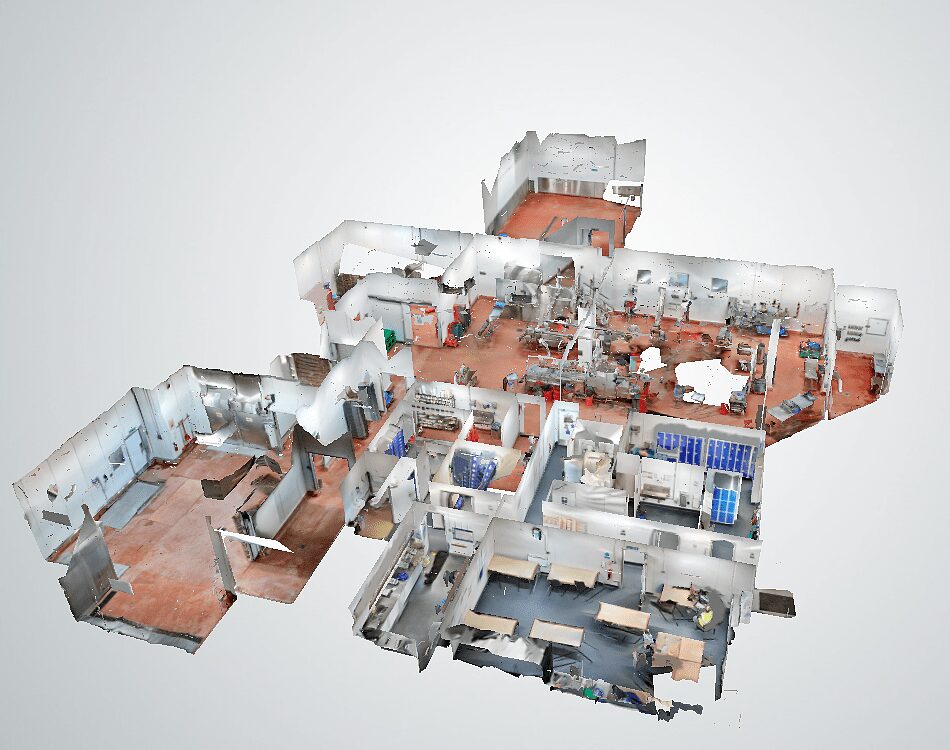 3D scan of a building
