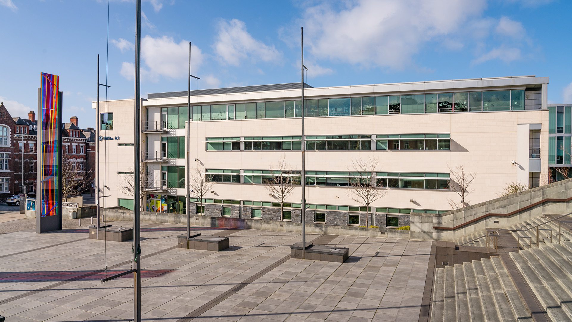 Outside of Liverpool Science Park