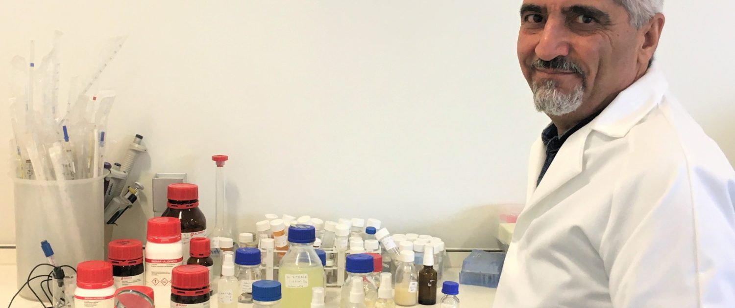 A man in a lab coat