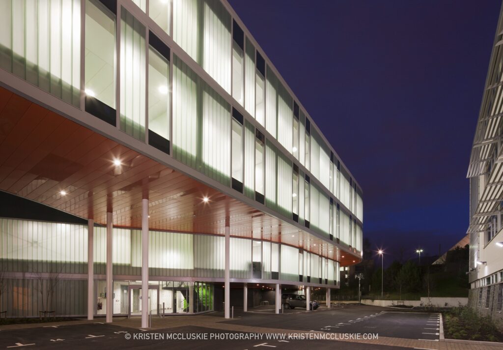 On-site parking including electric charging bays