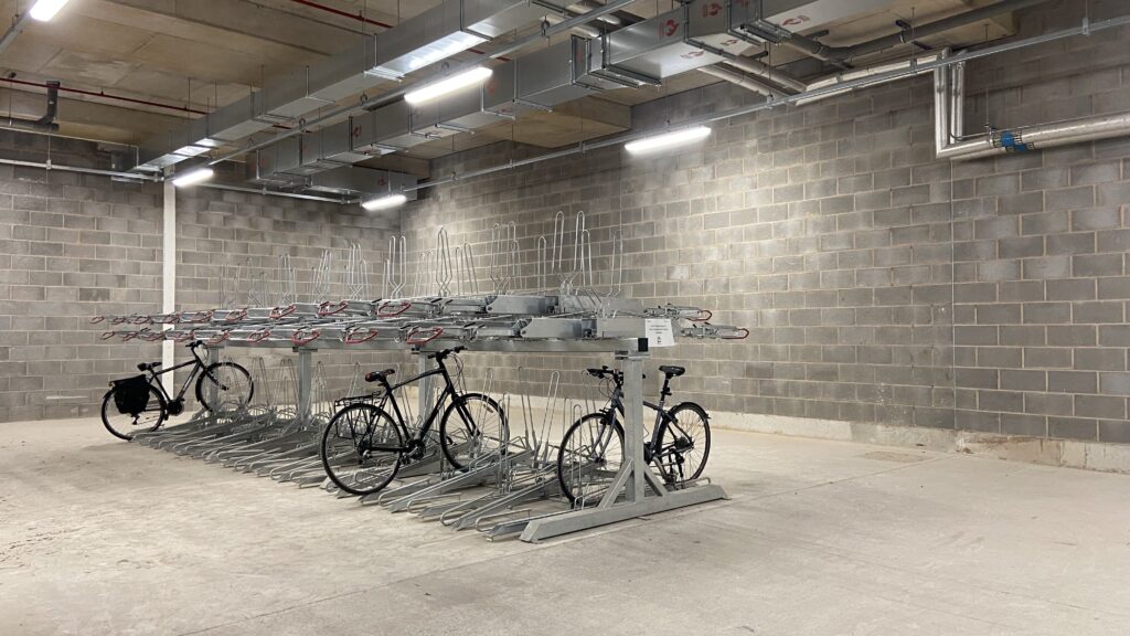 The Spine - Secure bike racks